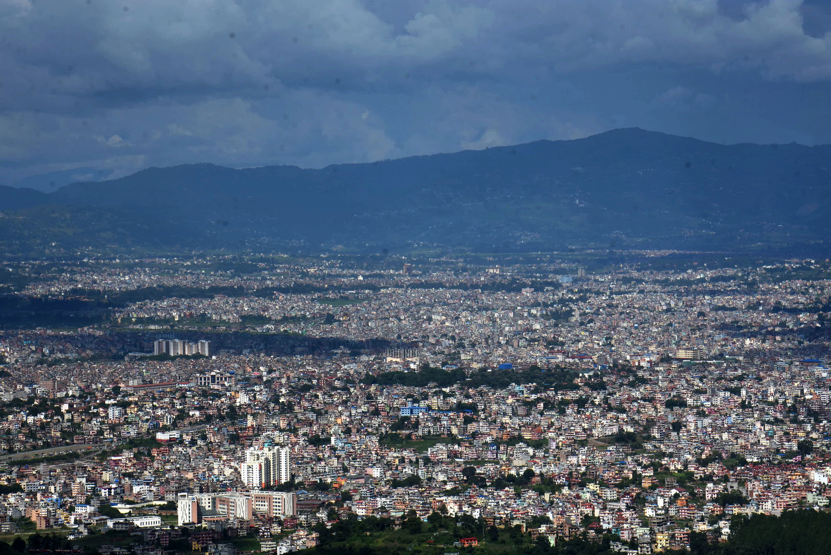 काठमाडौंको प्रदूषण अझै अस्वस्थ